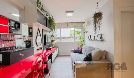 Apartamento a venda no bairro Passo da Areia com dois dormitórios.