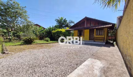 Amplo terreno com Casa com 1 dormitório à venda, 57 m² por R$ 595.000 - Figueira - Gaspar/SC