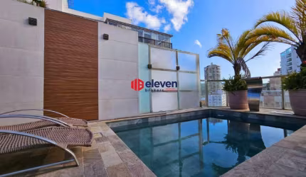 Cobertura à venda e permuta com Vista Mar, 289m², Ponta da Praia- Santos/SP.