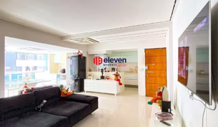 Título: Alto Padrão na Ponta da Praia - Apartamento 3 Quartos (2 Suítes), 2 Vagas, 125m²