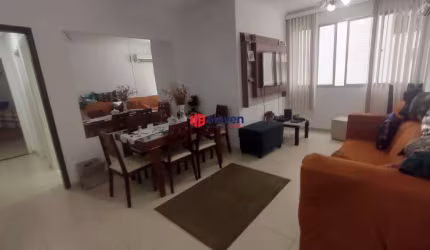 Apartamento com 2 dormitorio e 1 dependencia no embare