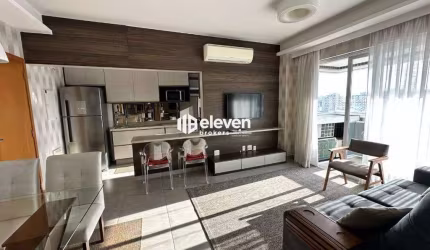 Apartamento para aluguel, 02 quartos, mobiliado, no Gonzaga, 72m²