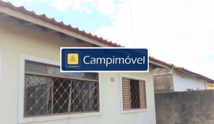 Casa para Venda em Campinas, Dic VI, 2 dormitórios, 1 banheiro, 2 vagas