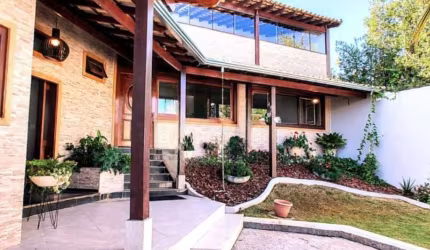 Casa em condomínio fechado com 5 quartos para alugar na Rua San Conrado, --, Loteamento Caminhos de San Conrado (Sousas), Campinas, 650 m2 por R$ 17.000