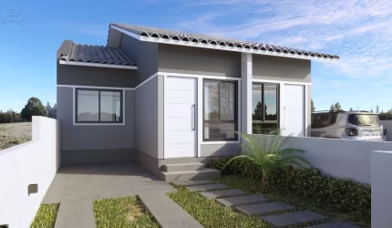 Casa 02 dormitorios 51,14m2 Lisboa São Jose SC
