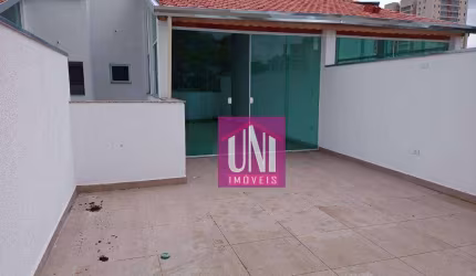 Cobertura com 2 dormitórios à venda, 110 m² por R$ 645.000 - Vila Valparaíso - Santo André/SP