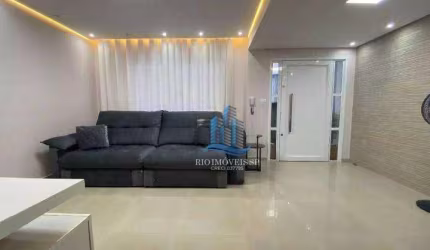 Casa com 3 dormitórios à venda, 122 m² por R$ 1.300.000 - Mauá - São Caetano do Sul/SP