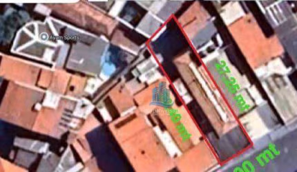 Terreno à venda, 185 m² por R$ 685.000,00 - Olímpico - São Caetano do Sul/SP