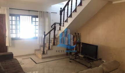 Sobrado com 3 dormitórios à venda, 177 m² por R$ 1.200.000,00 - Osvaldo Cruz - São Caetano do Sul/SP