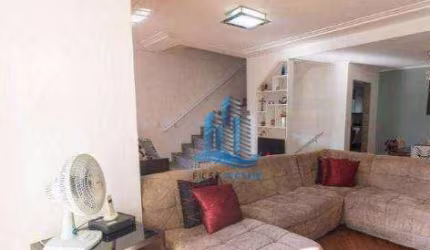 Sobrado com 4 dormitórios à venda, 244 m² por R$ 1.200.000,00 - Campestre - Santo André/SP