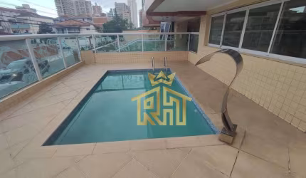 Apartamento com 2 dormitórios para alugar, 60 m² por R$ 2.800,01/mês - Boqueirão - Praia Grande/SP