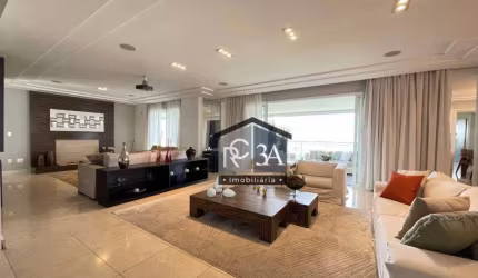 Apartamento à venda no Jardim Anália Franco com 355m², 04 dormitórios, 05 vagas fixas e ampla varanda, PORTEIRA FECHADA – São Paulo/SP
