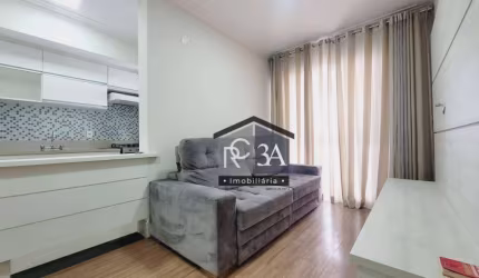 Lindo apartamento mobiliado, 48m², 1 dormitório e 1 vaga. Rua Serra de Bragança, Tatuapé - SP