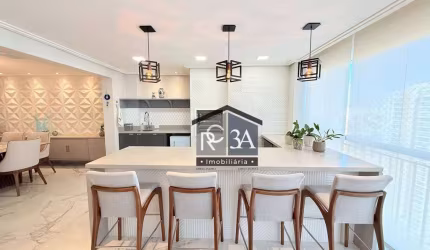 Apartamento com 3 suítes para alugar, 202 m² por R$ 28.000/mês - Jardim Anália Franco - São Paulo/SP