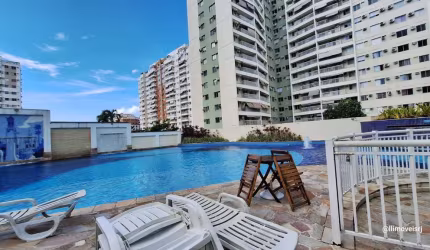 Vila das Fontes, 2 quartos com suíte. Móveis e 1 vaga. Sol da Manhã. Lazer.