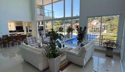 Casa com 4 dormitórios - venda por R$ 4.940.000 ou aluguel por R$ 26.110/mês - Condomínio Estância Marambaia - Vinhedo/SP