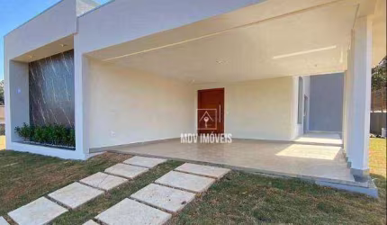 Casa 3 quartos com piscina em Lote de 1.000m² à venda no Condomínio Vale do Luar!