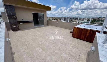 Cobertura 3 quartos c/ 1 suíte e 2 vagas cobertas, metragem do imóvel  156m², bairro Santa Branca / Pampulha – Belo Horizonte