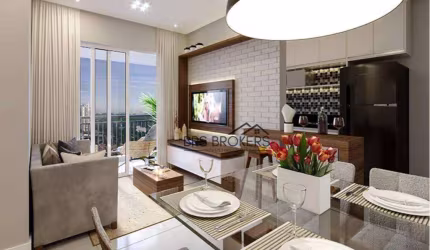 Apartamento com 2 dormitórios à venda, 47 m² por R$ 393.582,00 - Vila Augusta - Guarulhos/SP