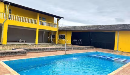 Chácara com 4 dormitórios para alugar, 1000 m² por R$ 2.851,20/mês - Tijuco Preto - Caçapava/SP