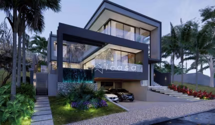 Sobrado com 4 dormitórios à venda, 500 m² por R$ 4.800.000,00 - Alphaville - São José dos Campos/SP