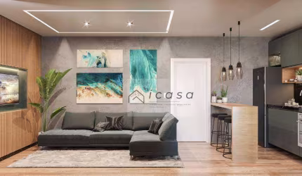 Apartamento com 2 dormitórios à venda, 61 m² por R$ 619.000 - Jardim Augusta - São José dos Campos/SP