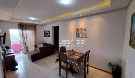 Apartamento Semi Mob. com 2 dorm. (Suíte + 1) à venda, 66 m² por R$ 295.000 - Iririú - Joinville/SC
