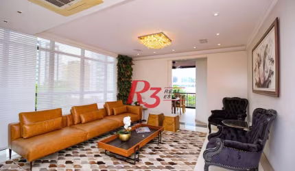 Apartamento com 4 suítes à venda, 280 m² por R$ 2.100.000 - Aparecida - Santos/SP