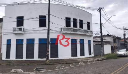 Galpão, 180 m² - venda por R$ 750.000,00 ou aluguel por R$ 4.648,00/mês - Vila Matias - Santos/SP