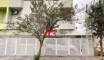 Sobrado com 3 dormitórios à venda, 89 m² por R$ 900.000,00 - Campo Grande - Santos/SP