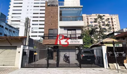 Sobrado com 2 dormitórios à venda, 92 m² por R$ 655.000,00 - Marapé - Santos/SP