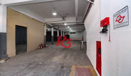 Galpão, 546 m² - venda por R$ 3.500.000,00 ou aluguel por R$ 13.089,66/mês - Vila Matias - Santos/SP
