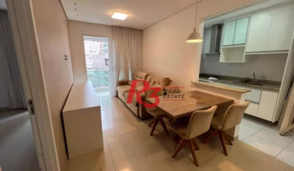 Apartamento à venda, 54 m² por R$ 569.000,00 - José Menino - Santos/SP
