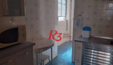Apartamento com 2 dormitórios à venda, 70 m² por R$ 470.000,00 - Boqueirão - Santos/SP