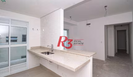 Apartamento à venda, 82 m² por R$ 825.000,00 - Aparecida - Santos/SP