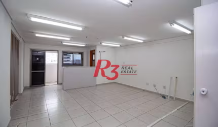Sala à venda, 44 m² por R$ 350.000,00 - Marapé - Santos/SP
