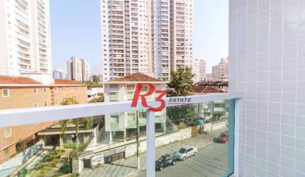 Apartamento, 68 m² - venda por R$ 585.500,00 ou aluguel por R$ 4.200,00/mês - Marapé - Santos/SP