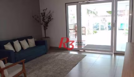 Apartamento com 2 dormitórios à venda, 68 m² por R$ 630.000,00 - Campo Grande - Santos/SP