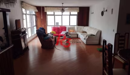 Apartamento com 3 dormitórios à venda, 239 m² por R$ 1.650.000,00 - Gonzaga - Santos/SP