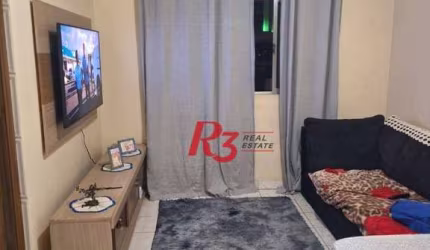 Apartamento à venda, 58 m² por R$ 330.000,00 - Macuco - Santos/SP