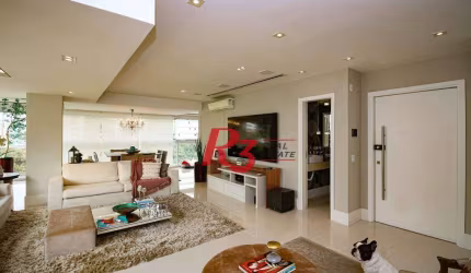 Apartamento, 228 m² - venda por R$ 3.800.000,00 ou aluguel por R$ 26.000,00/mês - Gonzaga - Santos/SP