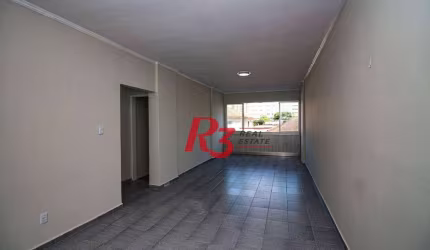 Apartamento com 2 dormitórios à venda, 156 m² por R$ 650.000,00 - Aparecida - Santos/SP