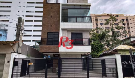 Sobrado com 2 dormitórios à venda, 98 m² por R$ 730.000,00 - Marapé - Santos/SP