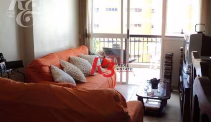 Apartamento à venda, 83 m² por R$ 1.020.000,00 - José Menino - Santos/SP