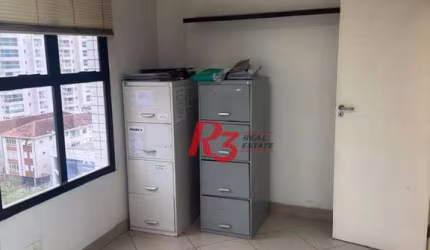 Sala para alugar, 63 m² por R$ 5.000,02/mês - Aparecida - Santos/SP