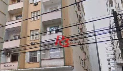 Apartamento com 2 dormitórios à venda, 85 m² por R$ 488.000,00 - Boqueirão - Santos/SP