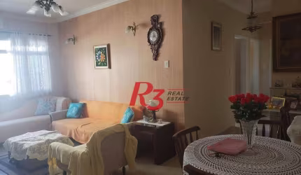 Apartamento à venda, 79 m² por R$ 450.000,00 - Encruzilhada - Santos/SP