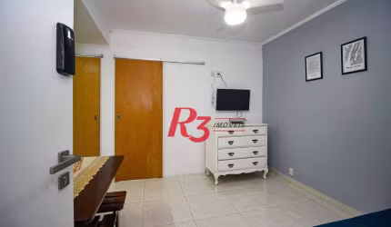 Apartamento para alugar, 58 m² por R$ 4.000,00/mês - Aparecida - Santos/SP
