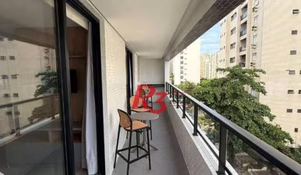 Apartamento com 1 dormitório à venda, 57 m² por R$ 1.015.000,00 - Ponta da Praia - Santos/SP