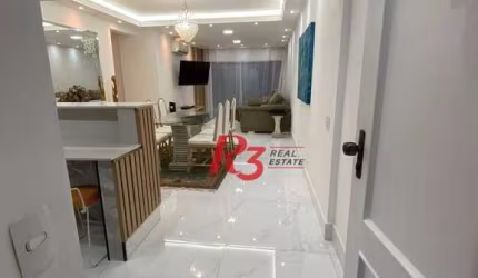 Apartamento à venda, 120 m² por R$ 1.350.000,00 - Embaré - Santos/SP